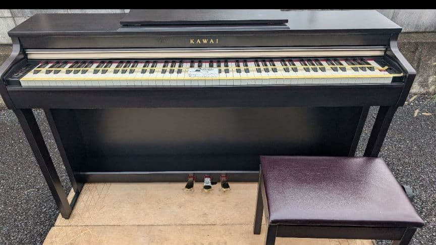 送料込み KAWAI 電子ピアノ CN27R 18年購入ほぼ未使用新品レベル