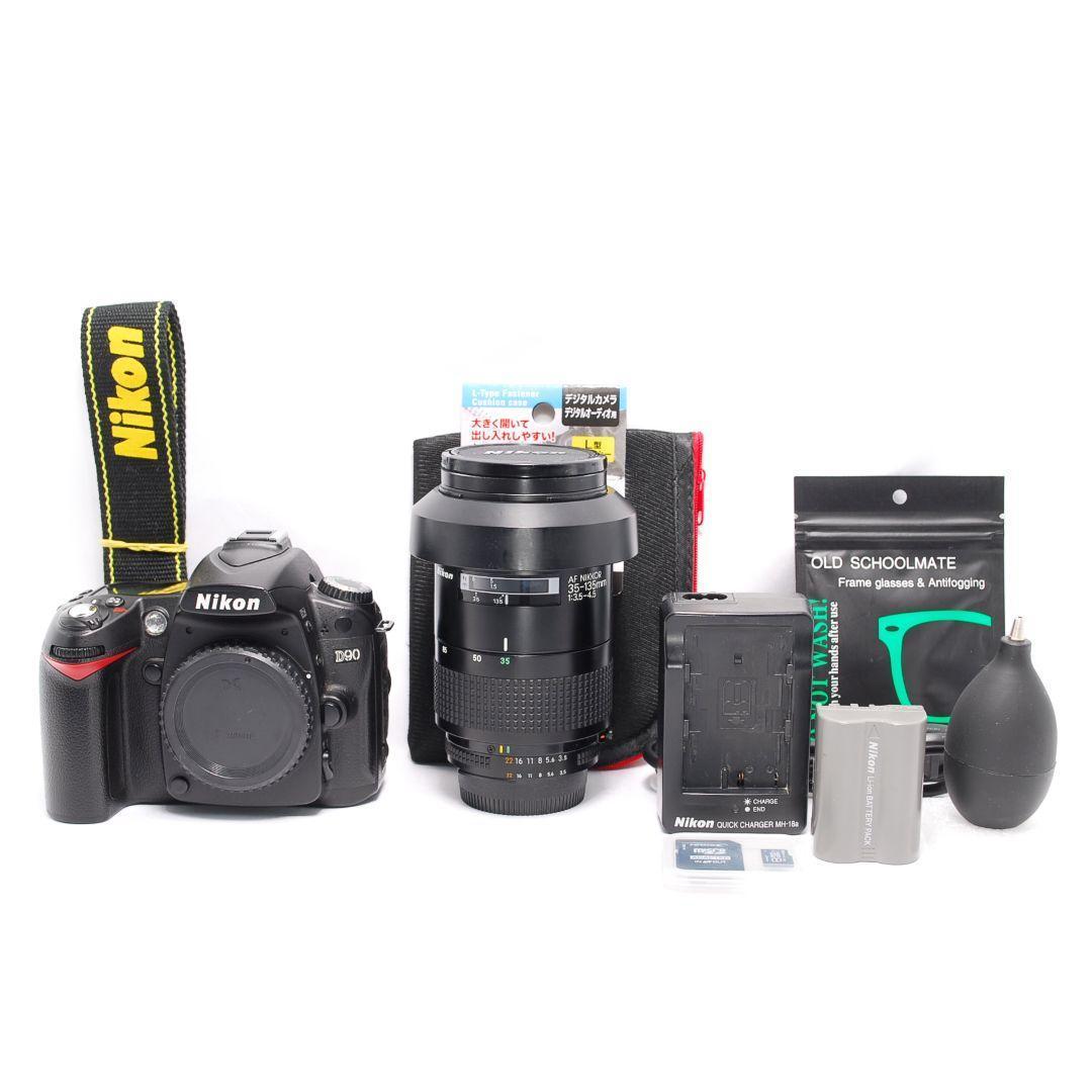 ❤即購入1000円OFF❤Nikon D90 一本完結の機動力 万能×クラシック
