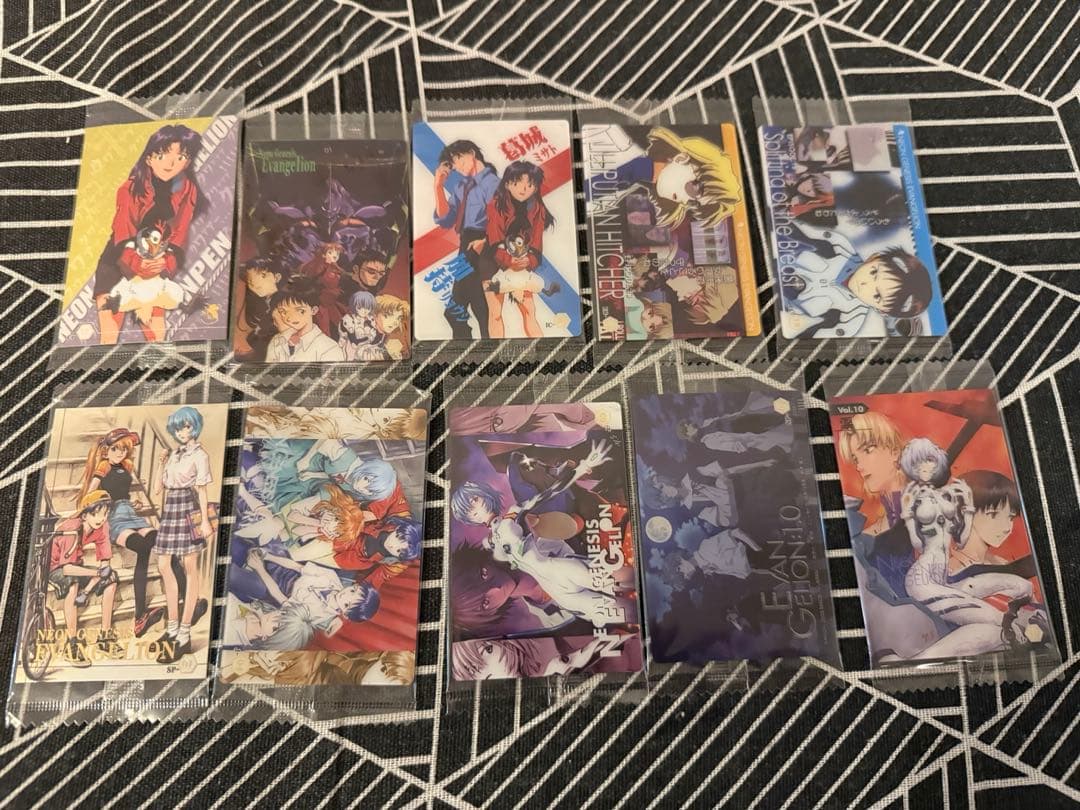 エヴァンゲリオン ウエハースカード167枚　ファイル2点