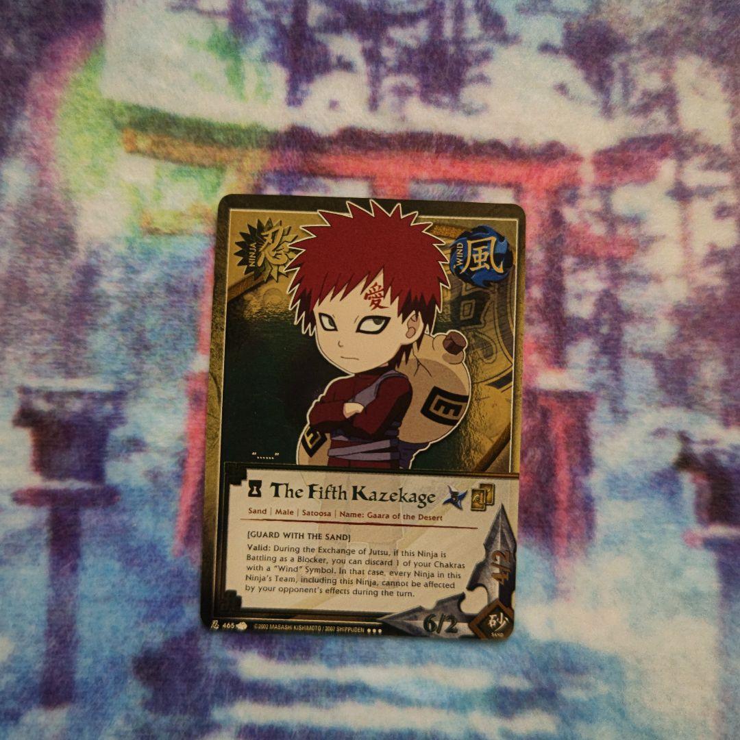 NARUTO ナルトカードゲーム CCG 我愛羅 SR Foil