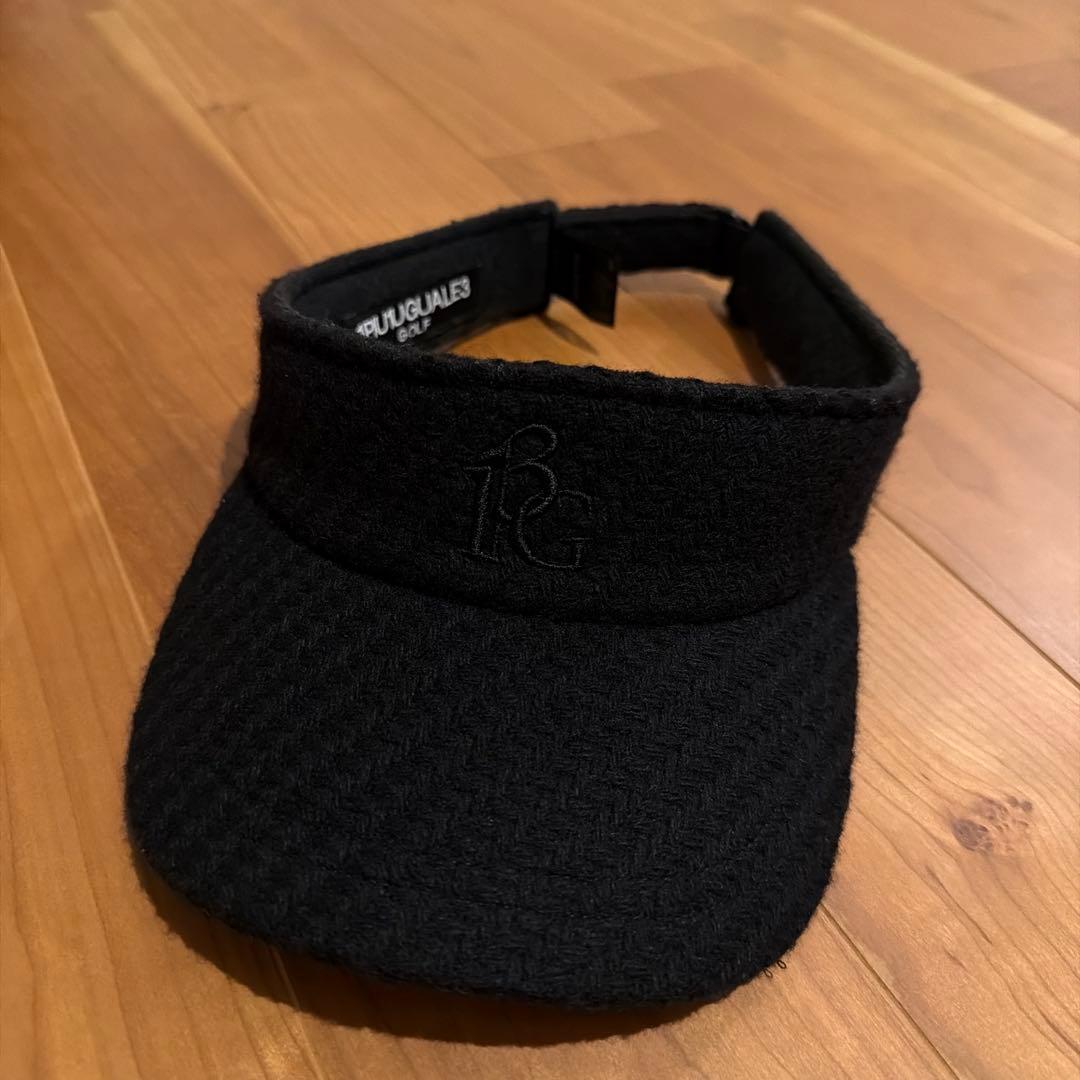 ブラック バイザー テクスチャー仕上げ