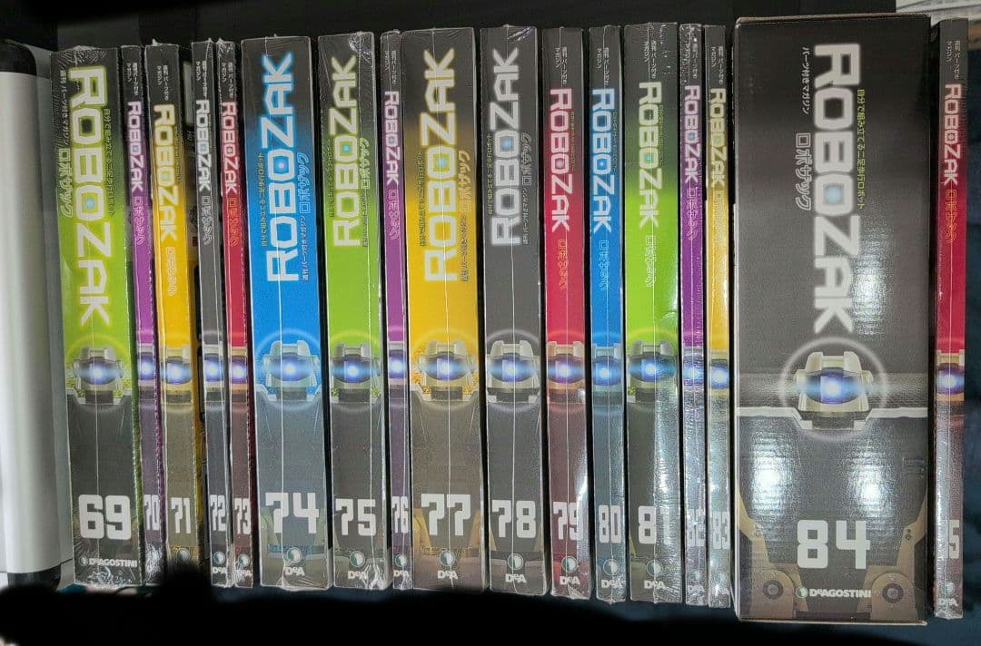 【他とセット売り2/2】ディアゴスティーニ ロボザック 49～85巻未開封