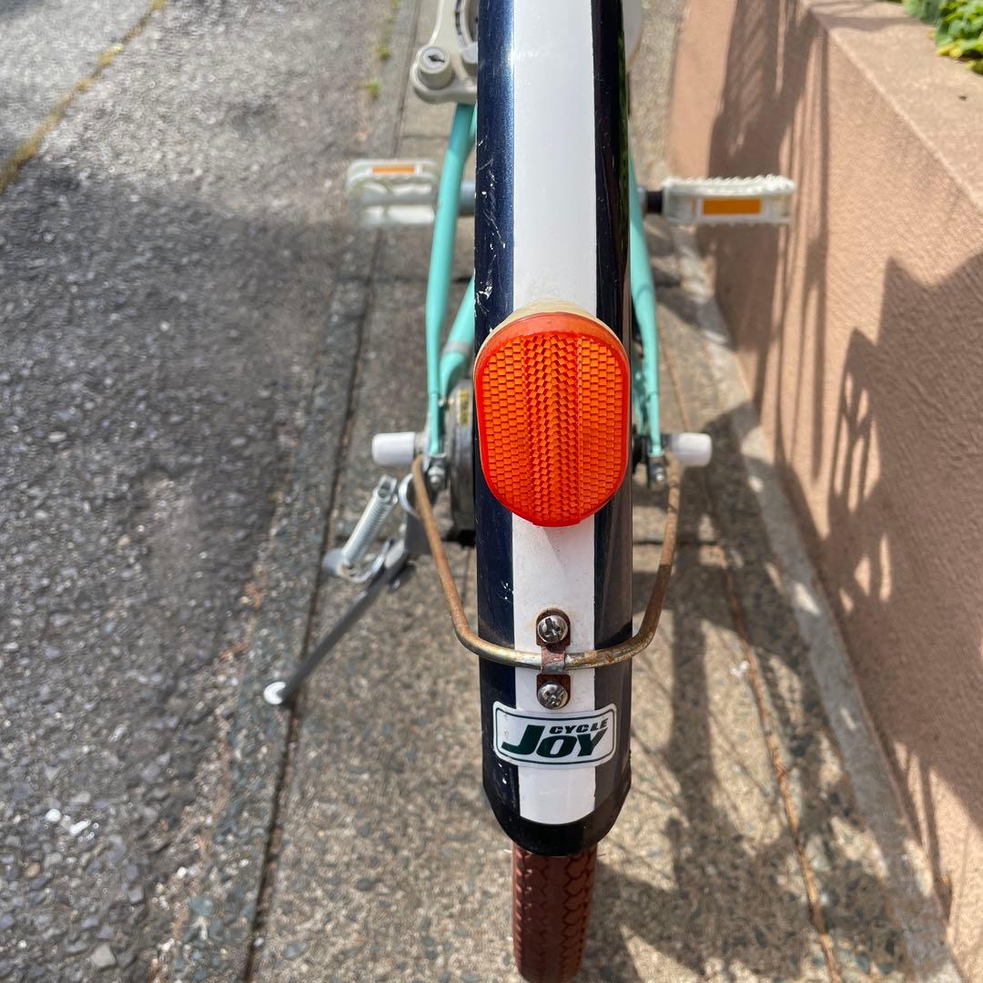 サイクルジョイ 子供用自転車 ジュニア ミントグリーン