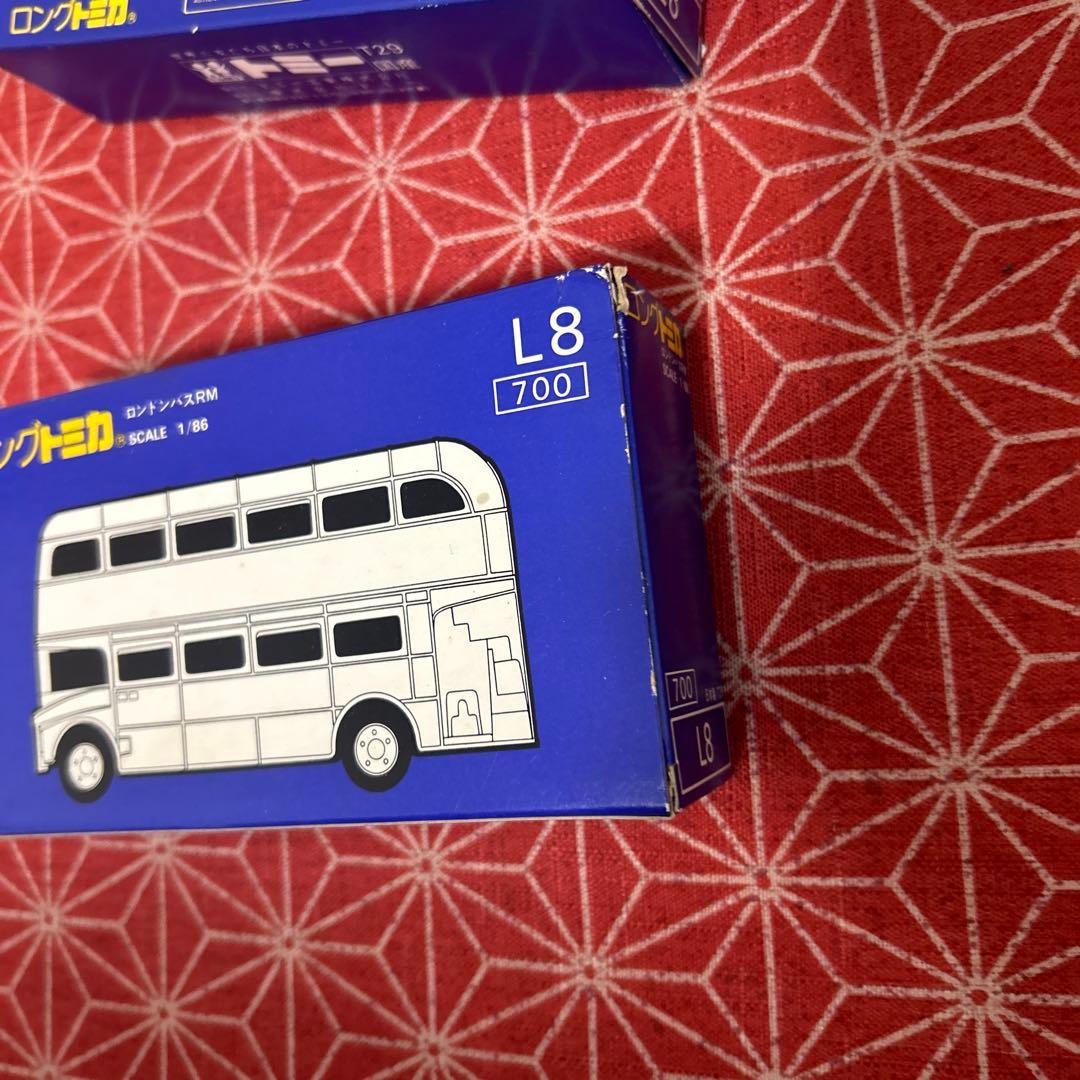 667 トミカ ロンドンバス RM L8 3台セット　日本製