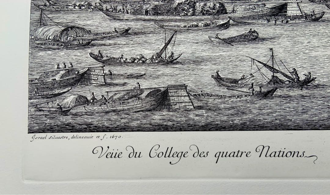 ルーヴル美術館　複製画　Collège des Quatre Nations