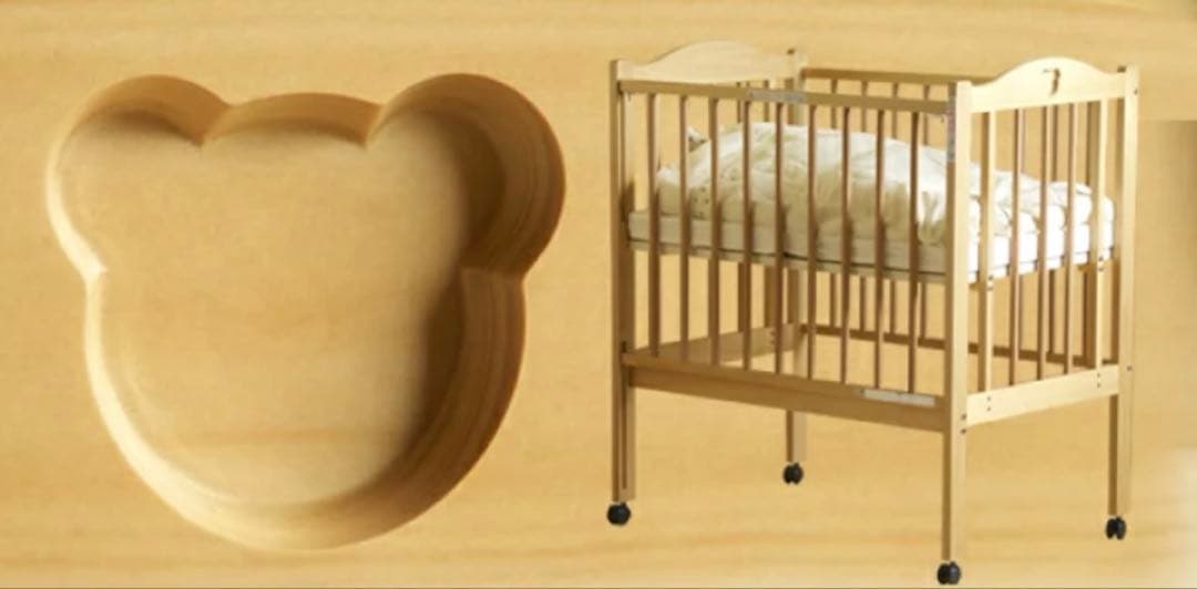 石崎家具 ベビーベッド 「NEWファンシーミニ」