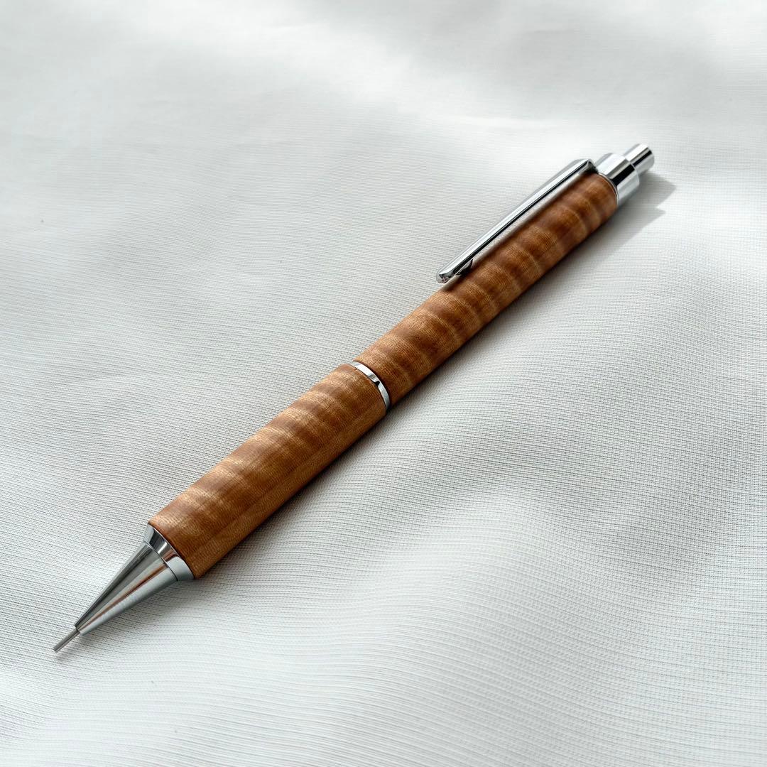 クラフトエー MP203 シャーペンIII 0.5mm 栃縮杢 栃杢