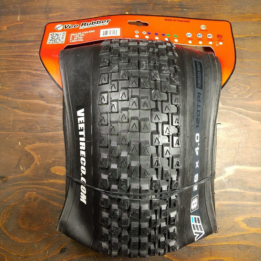 Vee Rubber 26x4.00 ファットバイク用タイヤ②