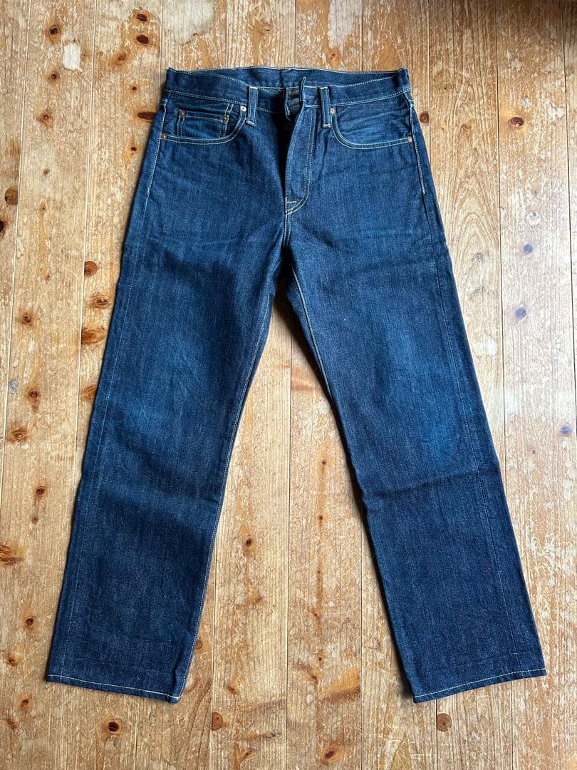 KAPITAL ダークブルーデニムパンツ