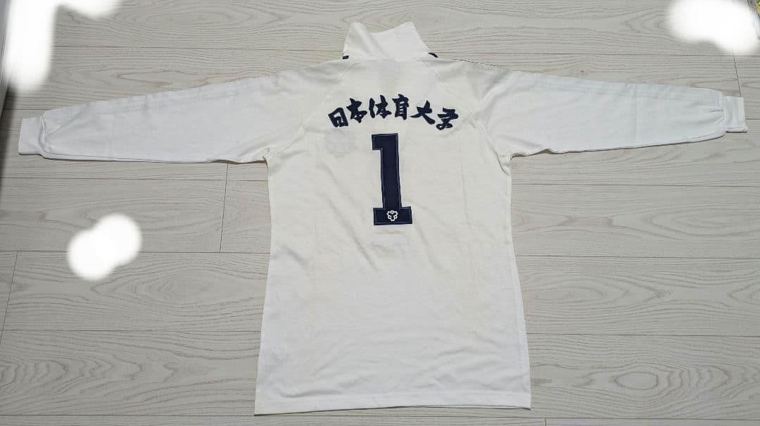 日本体育大学　日体大　男子バレーボール部　ミズノ　ゲームパンツ　１番　キャプテン