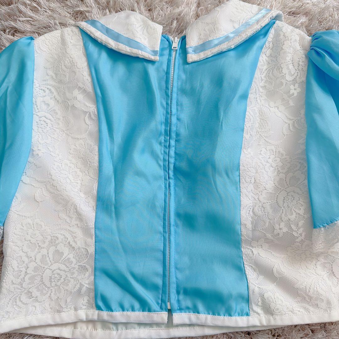 アイドル衣装 ハンドメイド 水色