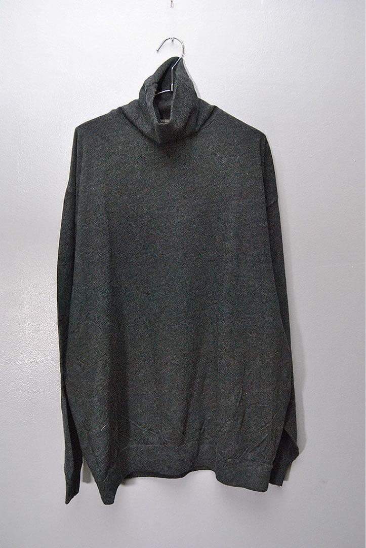 COMOLI ウール天竺長袖タートルネック size3