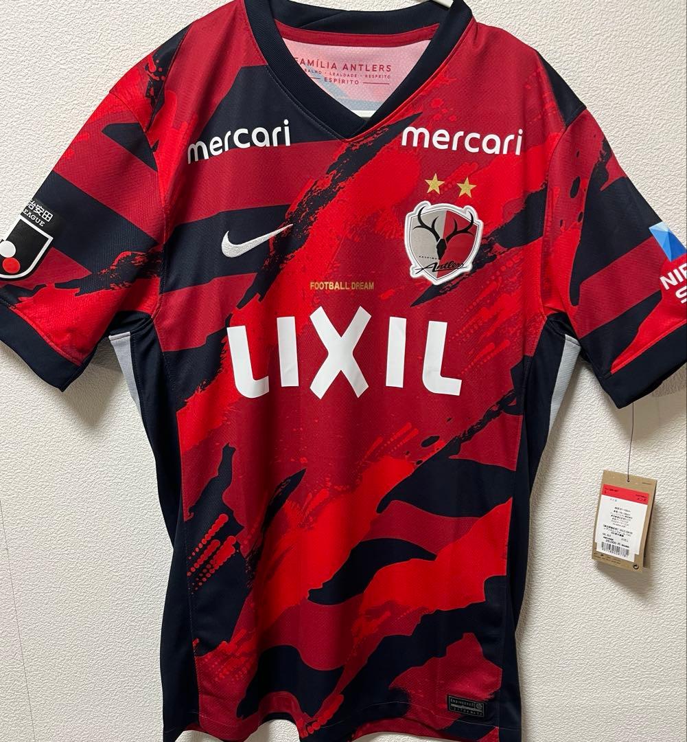 鹿島アントラーズ2025ユニフォーム　鈴木優磨　Ｌサイズ　新品未使用タグ付き