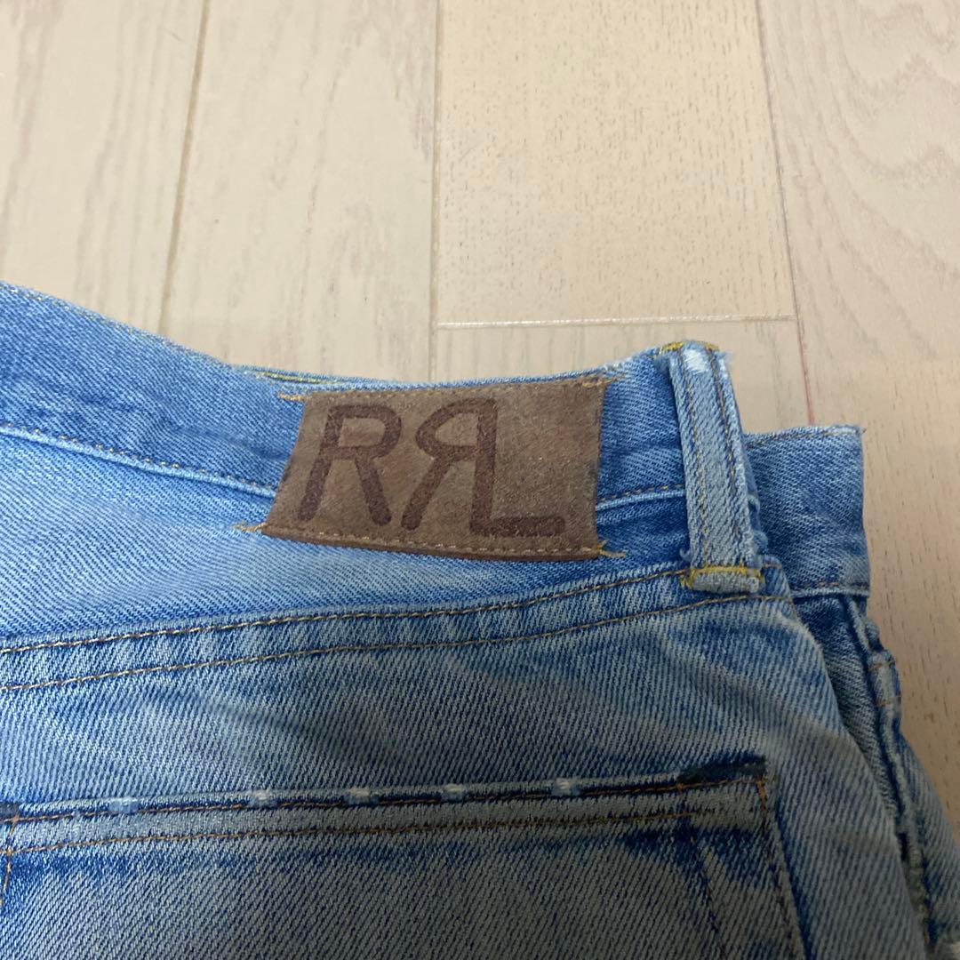 【はやし】【USA製】RRL デニム　コットン/赤耳/33×34