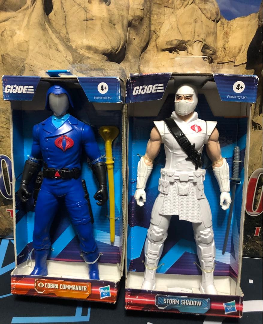 GIジョー COBRA COMANDER &STORM SHADOW ２体セット