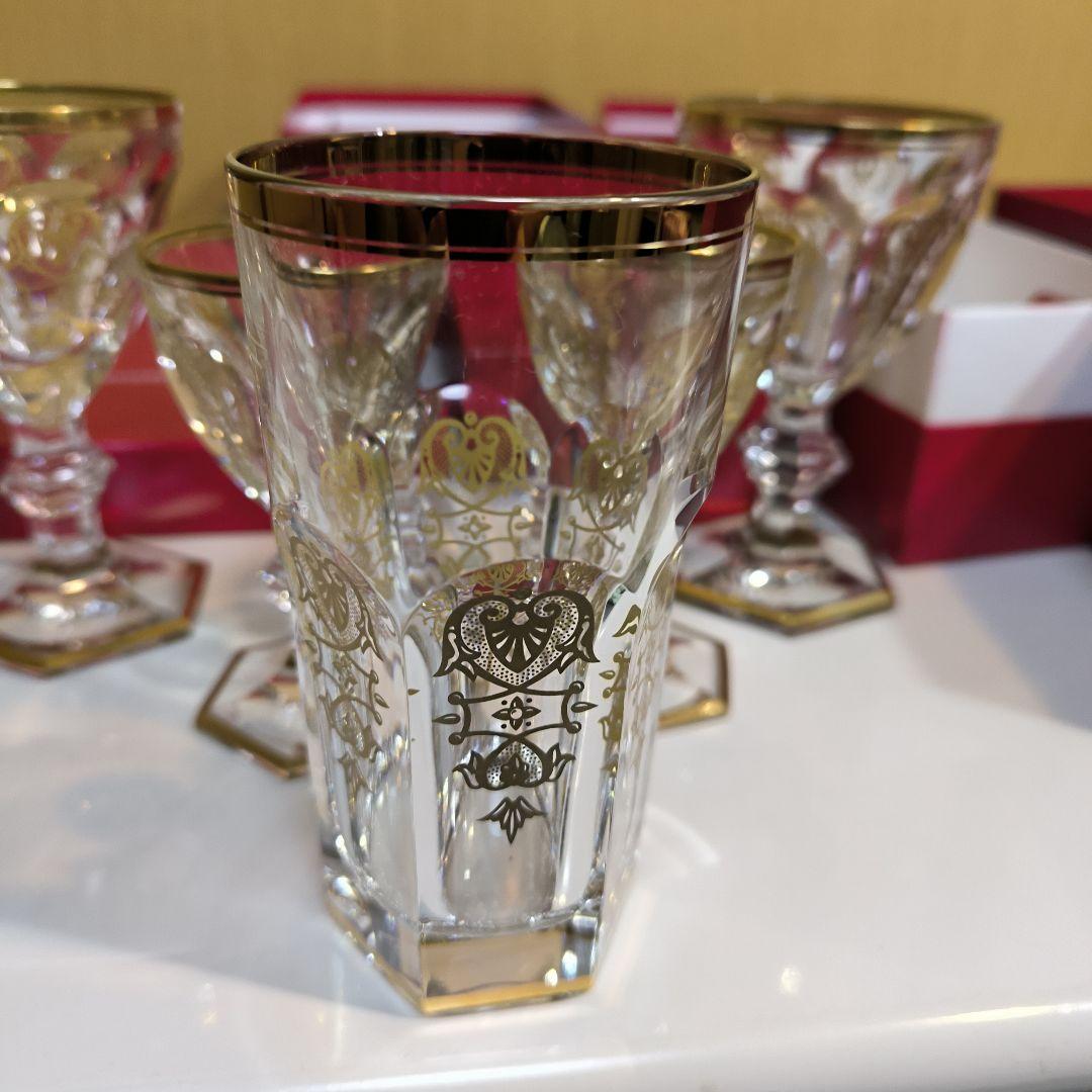 Baccaratエンパイアアルクールワイング ラス、ハイボール５脚セット