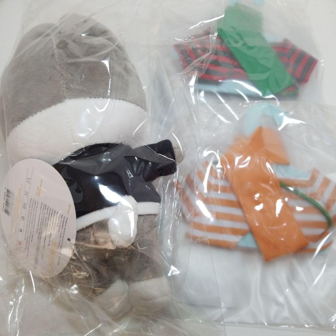 SKZOO wolfchan オリジナル ぬいぐるみ 着せ替え 服 3点セット