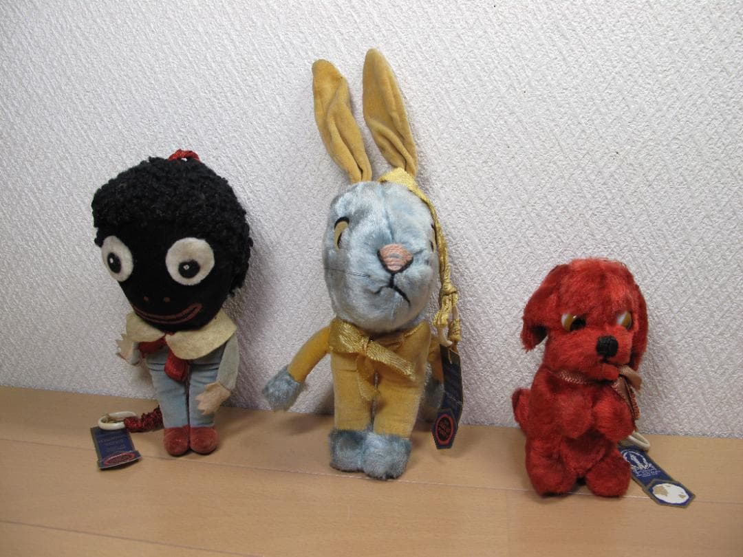 アンティークCHAD VALLEY チャドバレー　イギリス　ぬいぐるみ　３体