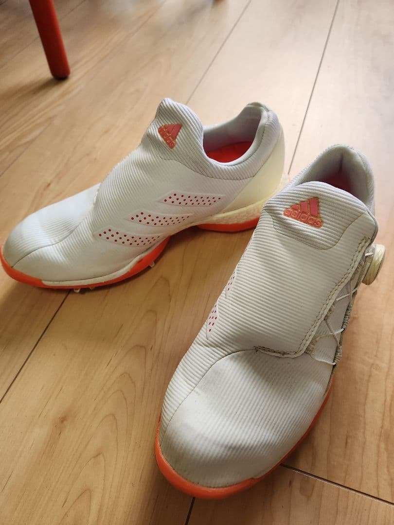 アディダス　レディース　BOAゴルフシューズ　23.5センチ