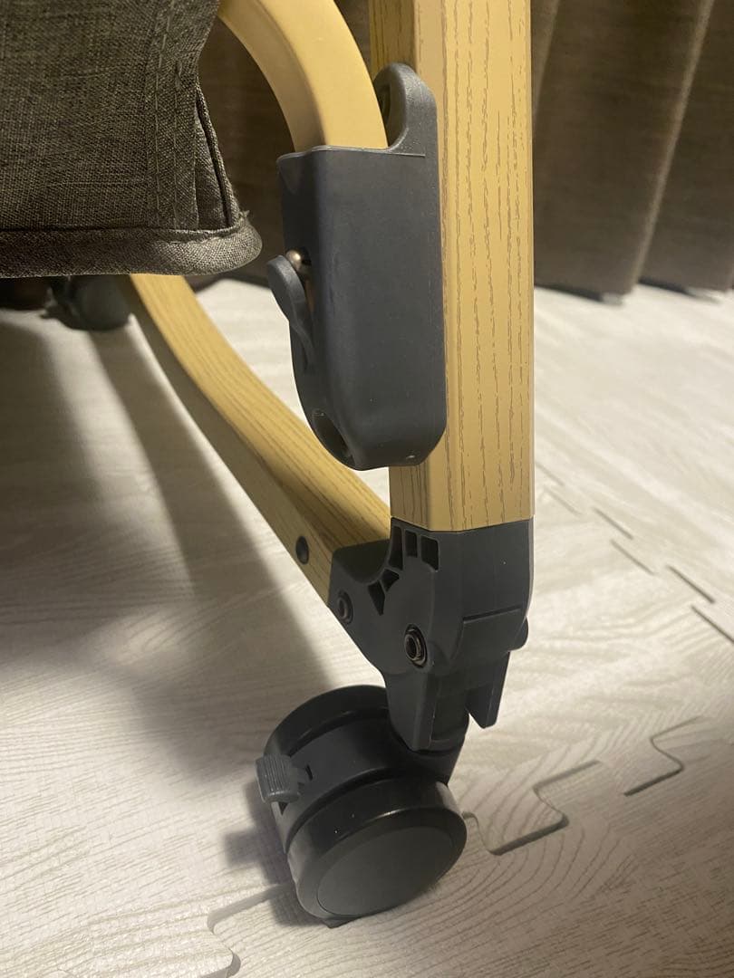 美品✨Maydolly ベビーベッド 乳幼児 添い寝ベッド 3in1キャスター付