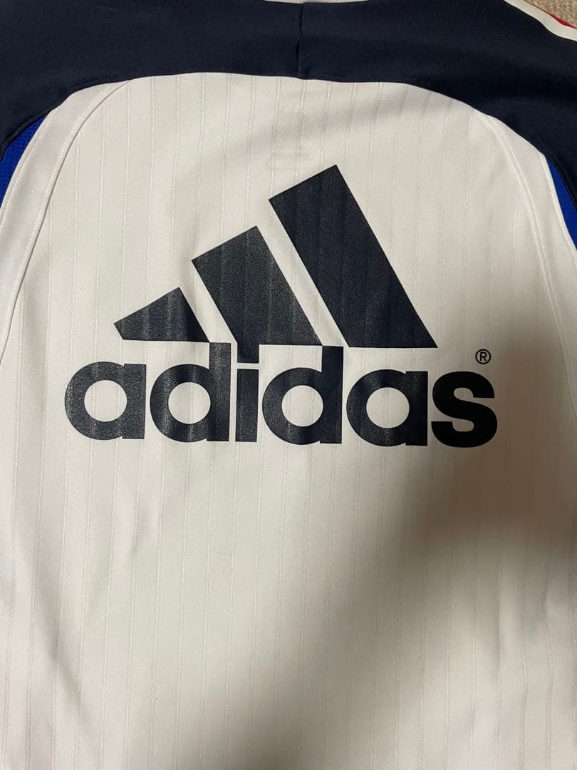 横浜マリノス　サッカーシャツ Oサイズadidas 希少