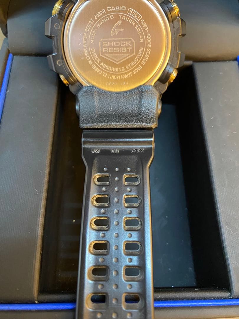 【極美品】G-SHOCK MUDMASTER GWG-100GB マッドマスター