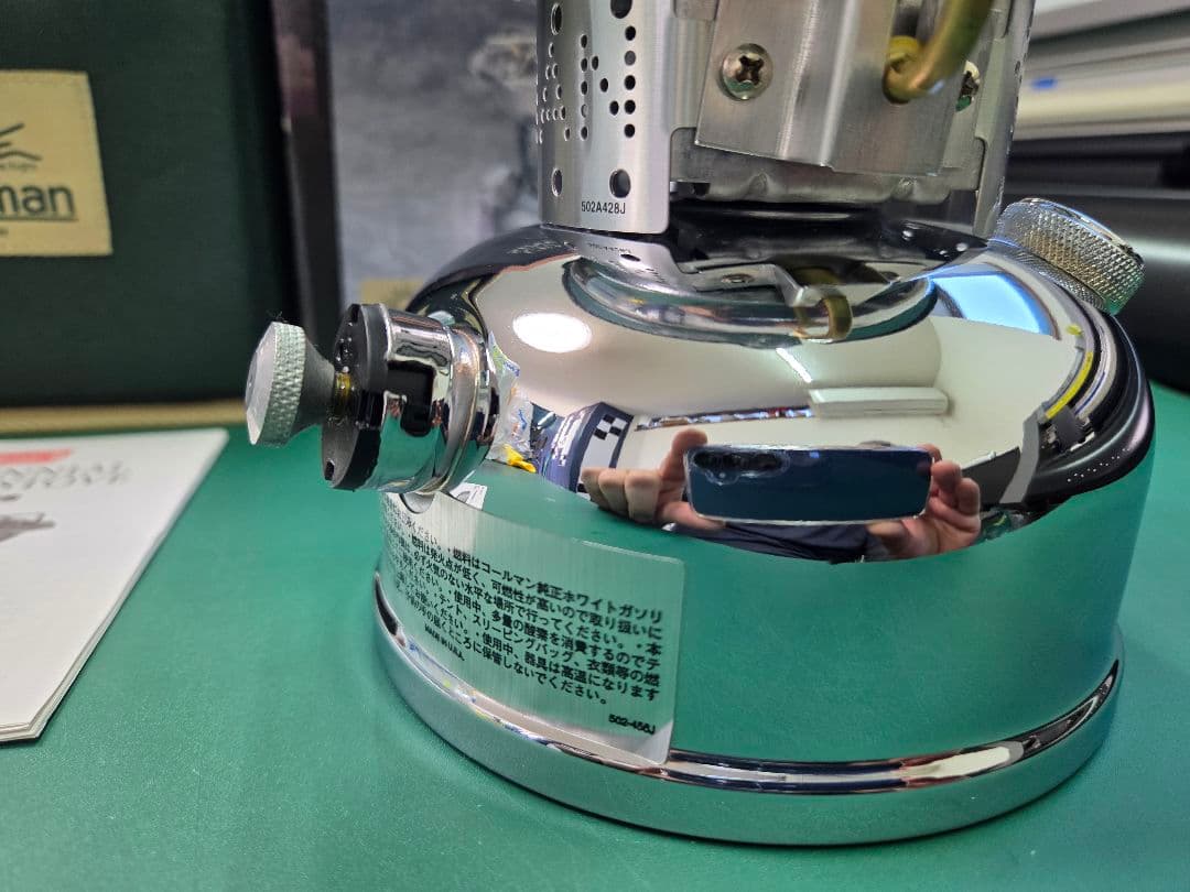 未使用　コールマン:センテニアルランタン&センテニアルシングルストーブのセット