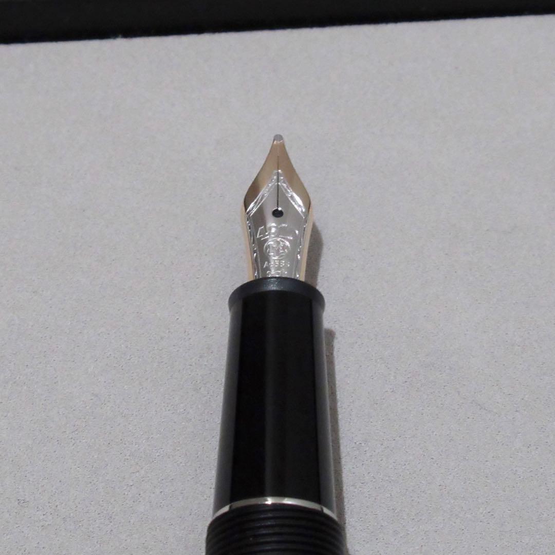 モンブラン 万年筆 145 プラチナ 132468