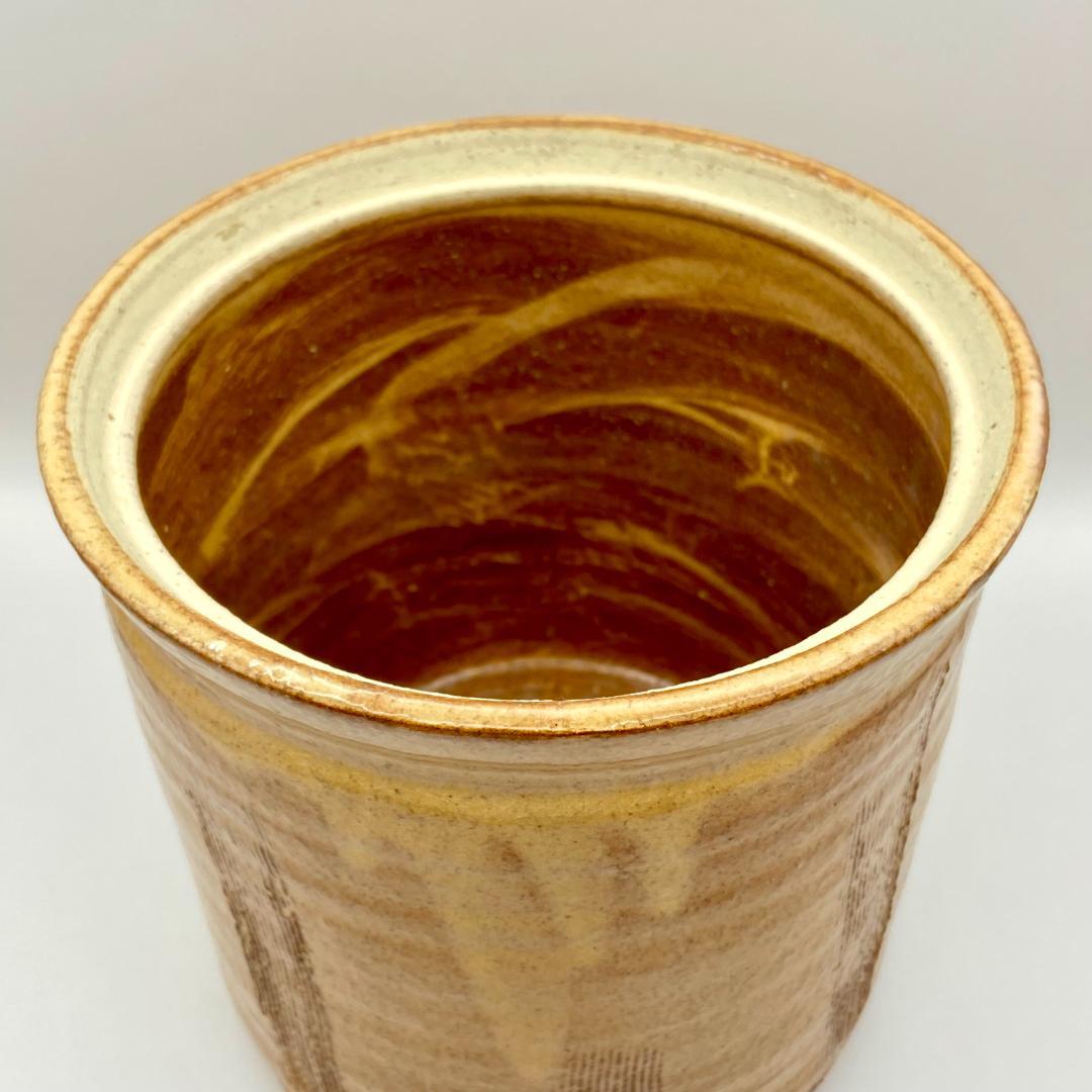 一重口水指 萩焼　大野孝晴 瑞峰窯　共箱　茶道具　茶器　共蓋付　伝統工芸品