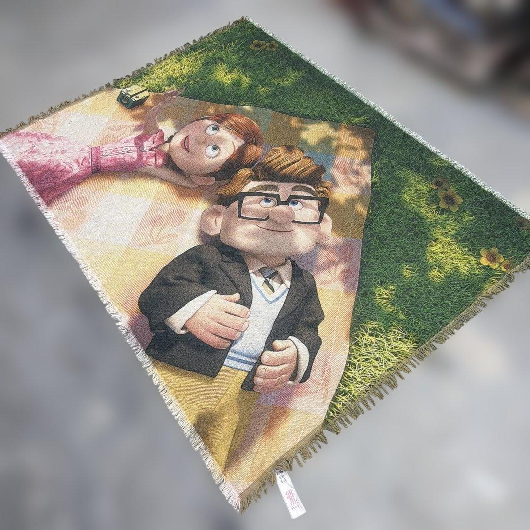 ディズニー　カールじいさんの空飛ぶ家　マルチカバー　ブランケット　132x178