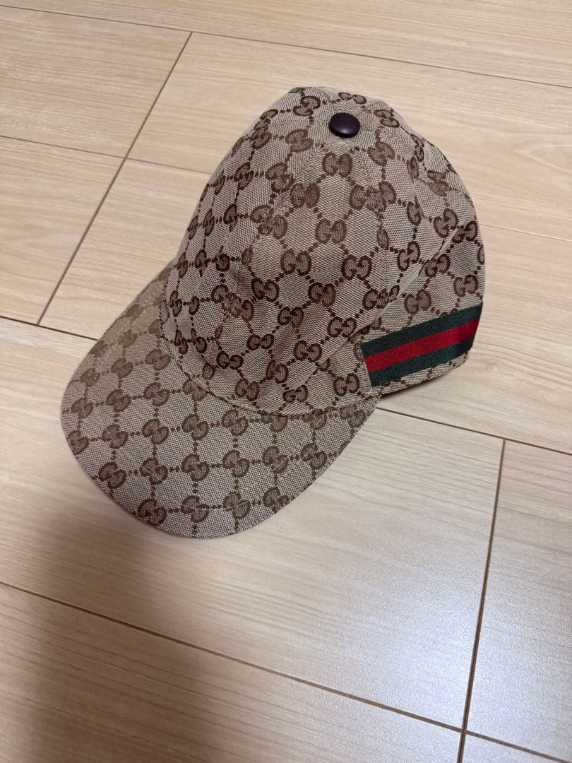 GUCCI GGパターンキャップ 58cm