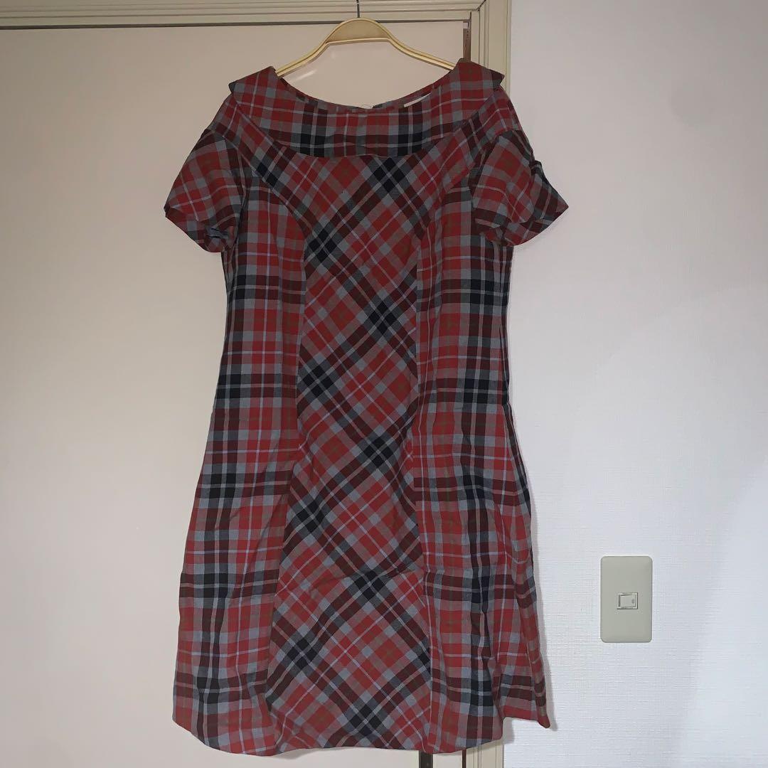 Vivienne Westwood チェック ワンピース