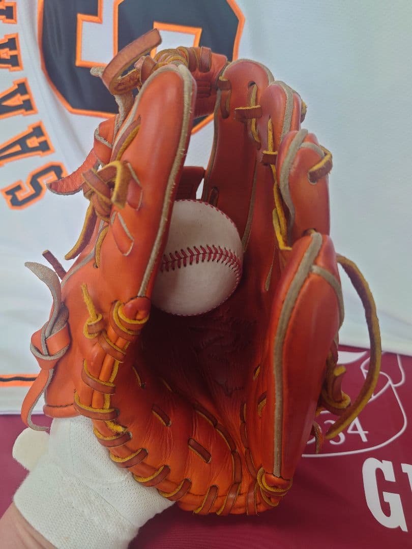 ジ*コ様 ミズノプロ　限定皮革 テネイシャスプロエリートレザー　硬式グローブ　内