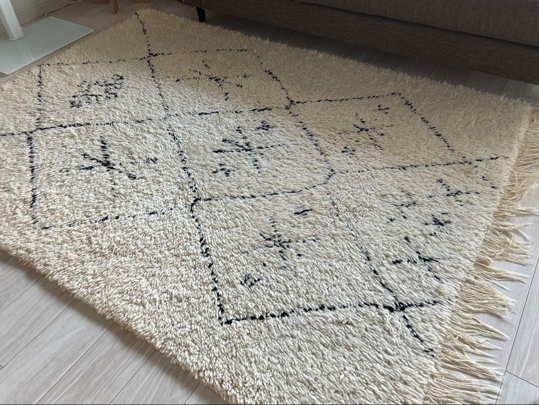 モロッコ　ベニワレン　ラグ