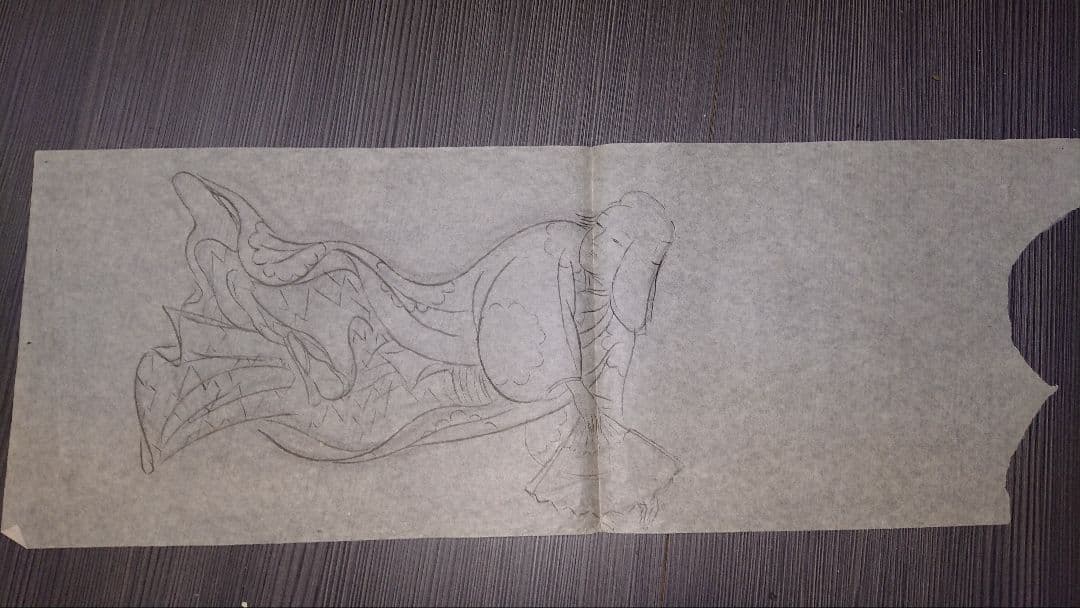 【真作】小倉遊亀　肉筆画、画帳、色紙、下描き、手紙など