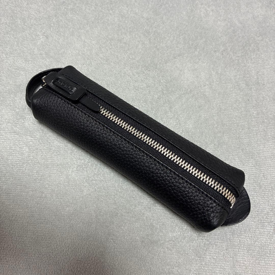 CORBO. レザー ペンケース ブラック