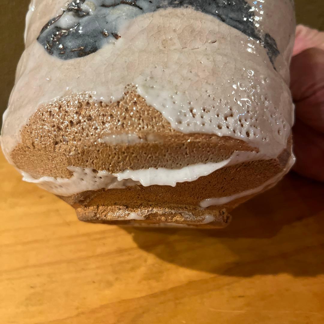 辻村塊　　志野茶碗