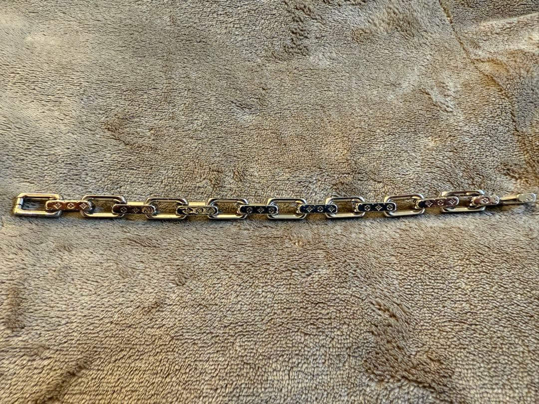 正規品◆ルイヴィトン ブレスレットモノグラム メンズ サイズL