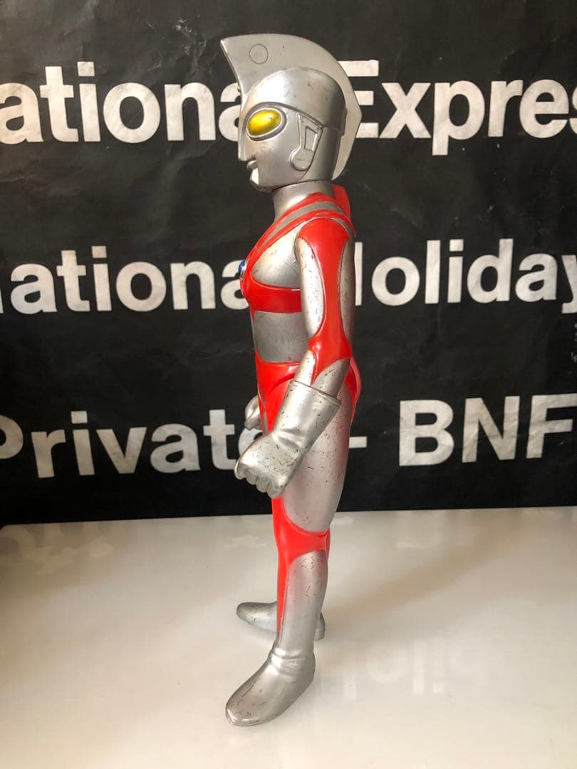 ポピーグレートザウルス　ウルトラマンエース　ソフビ 当時物 31cm