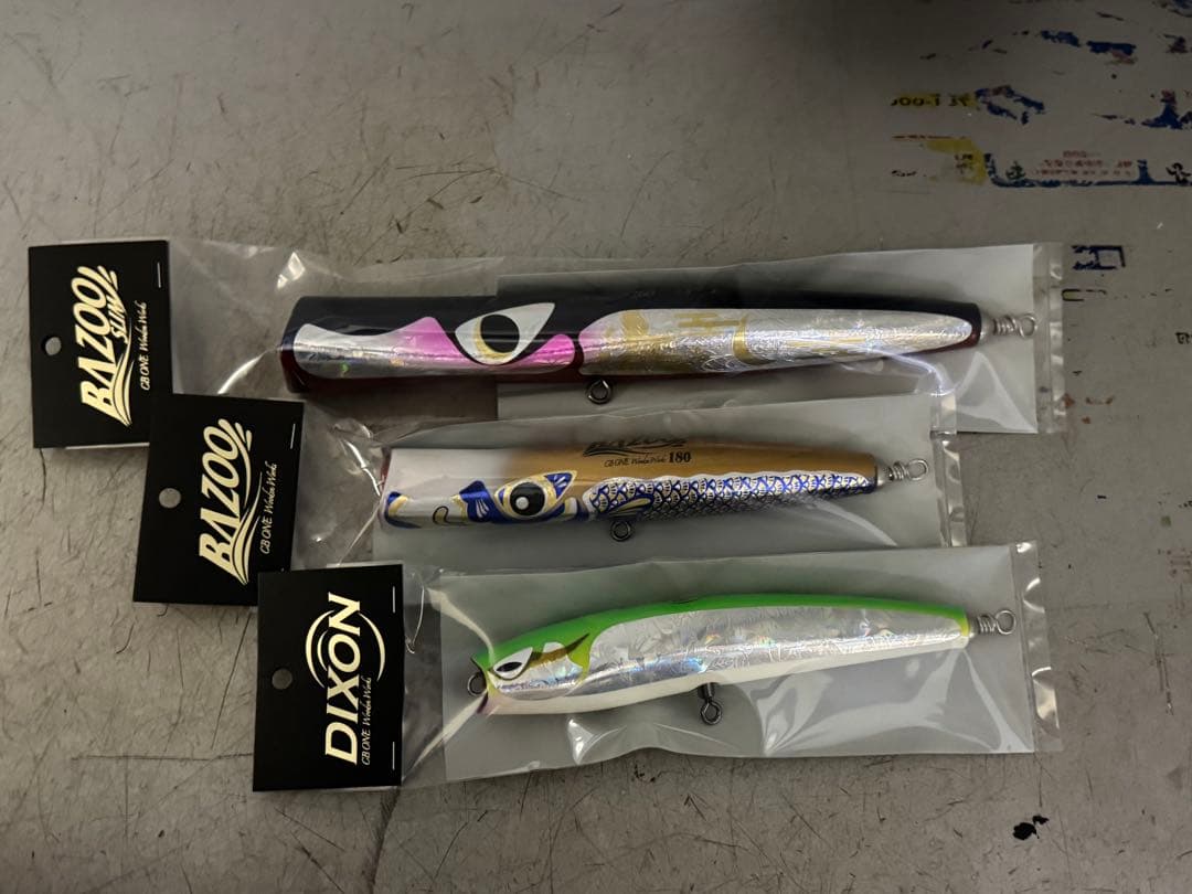 CB ONE 釣りフェス限定ルアー　バズースリム260 バズー180 ディクソン