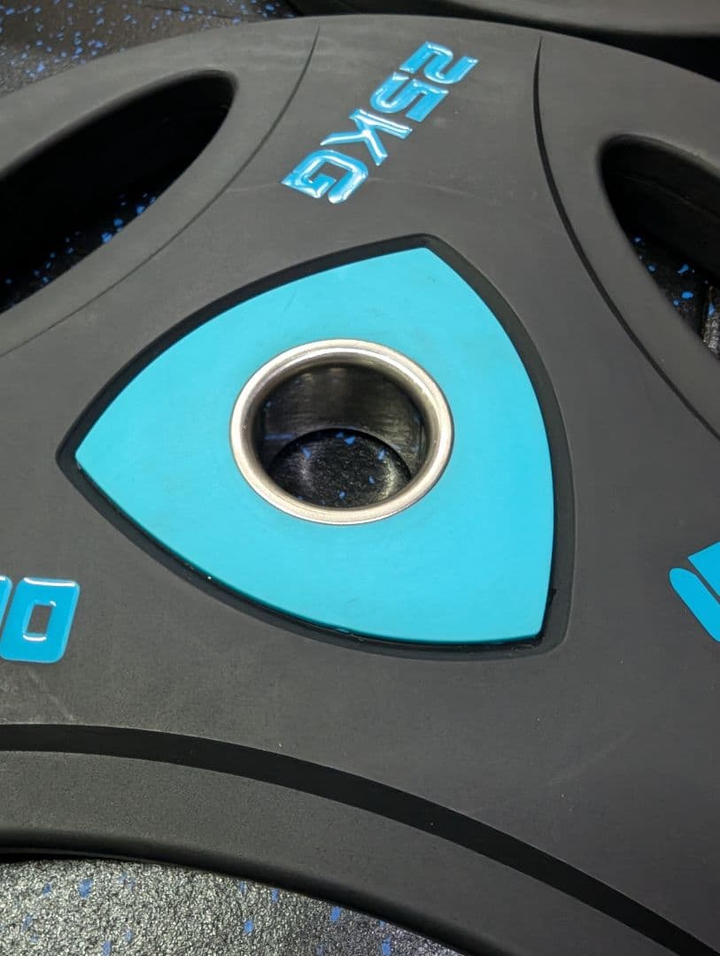 LIVE PRO　ウレタンオリンピックプレート　50mm　25kg　1枚　④