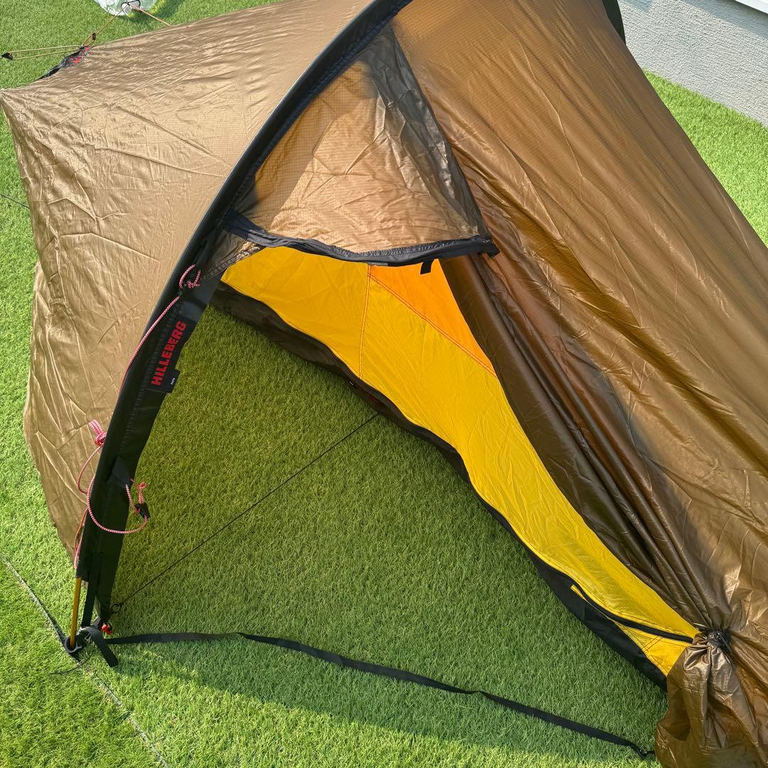 美品　ヒルバーグ アクト 純正フットプリント付き　Akto サンド