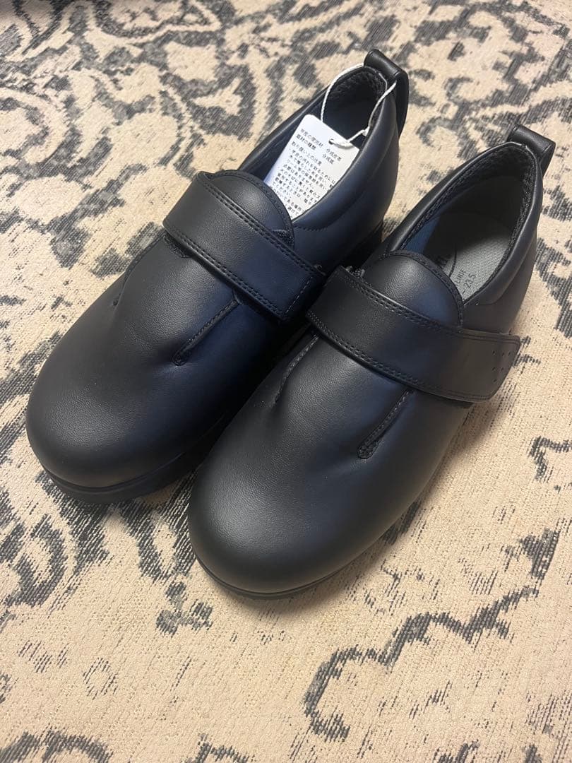 【新品】補高靴　右足＋1.5センチ　(23-23.5cm)