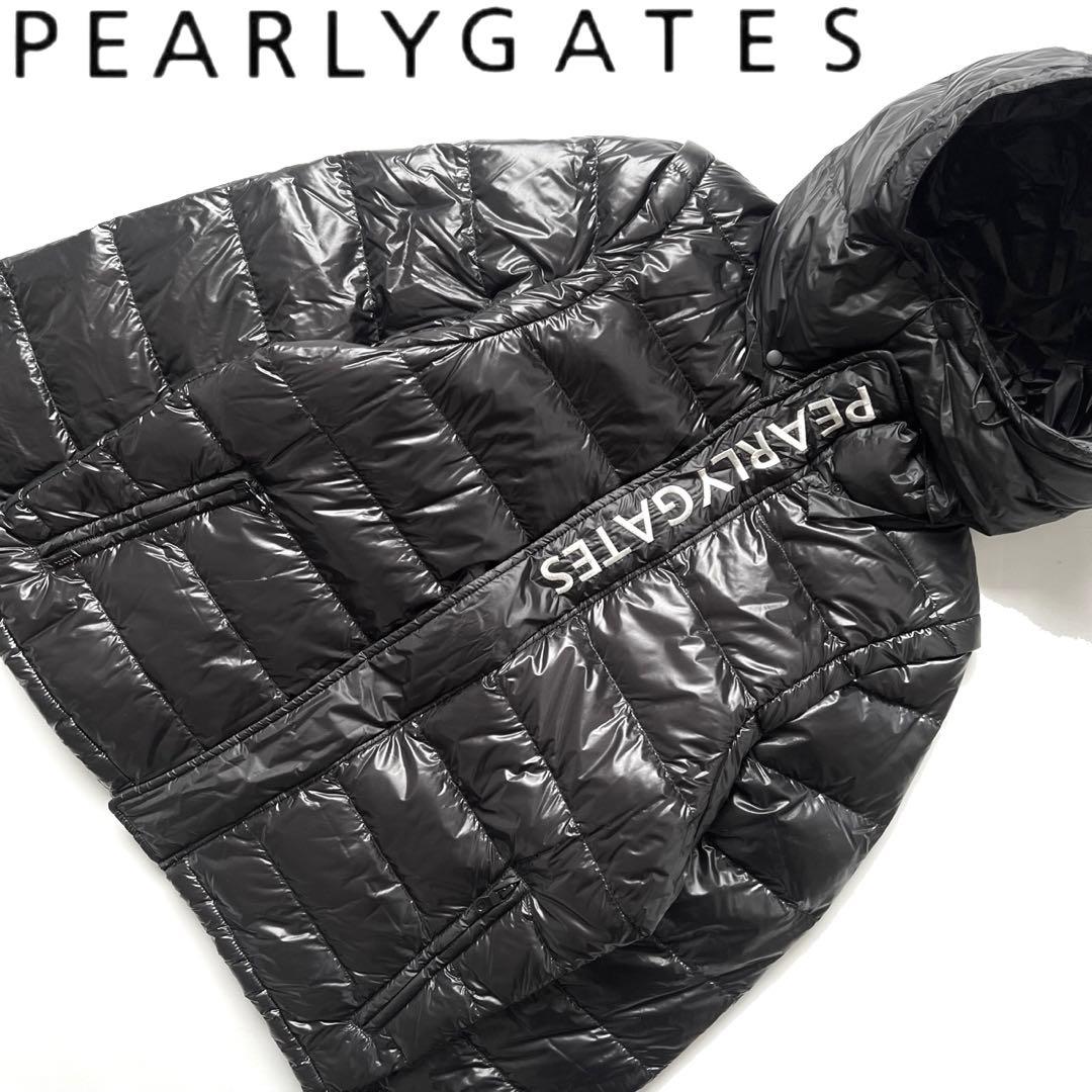 PEARLYGATES パーリーゲイツ　ダウンジャケット　ゴルフ　メンズ　黒　4