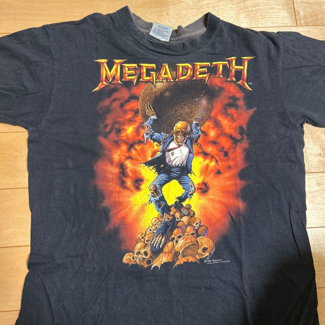 Megadeth Tシャツ ブラックLサイズ