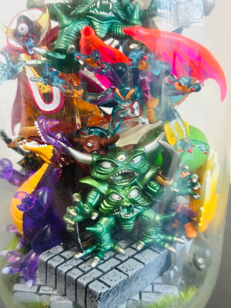 ドラゴンクエスト　モンスターズフィギュア　魔王　スライム　クリスタルモンスターズ