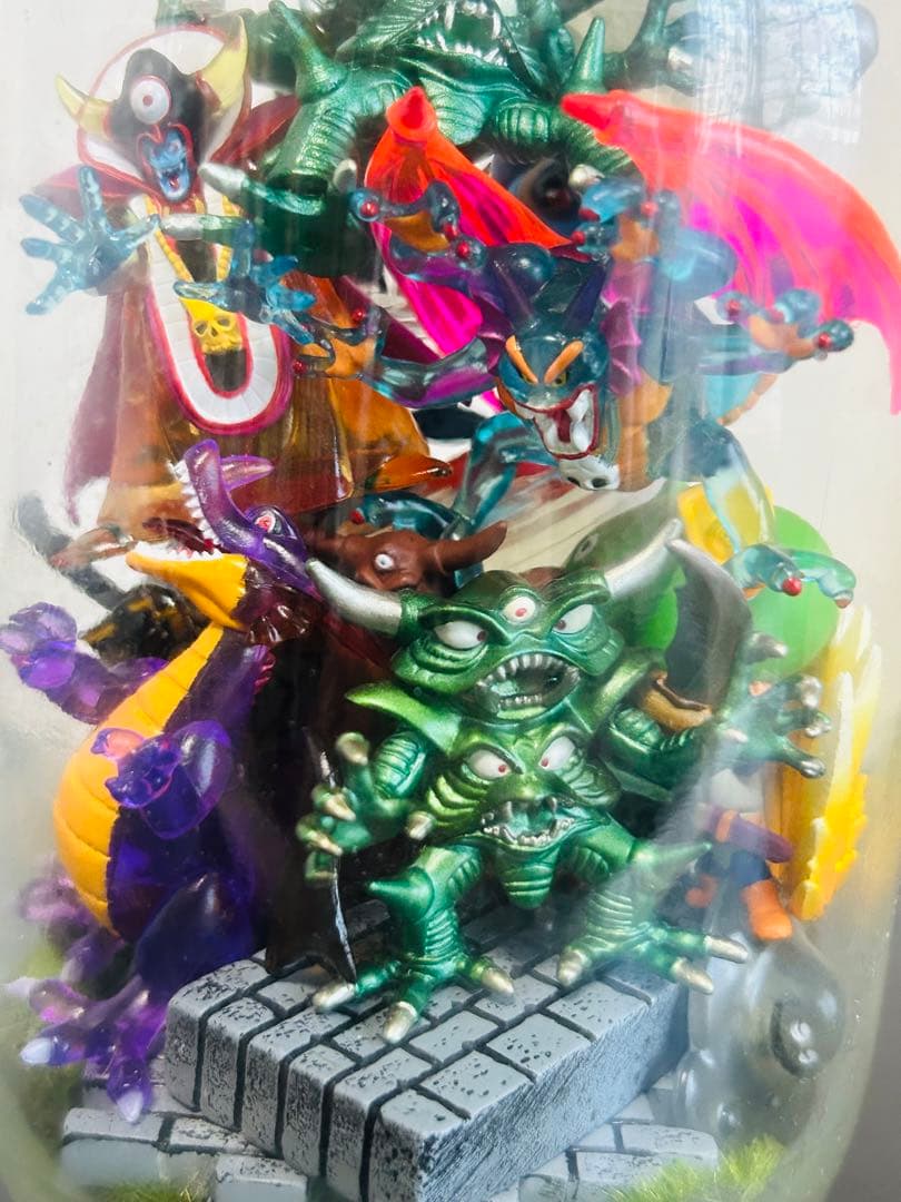 ドラゴンクエスト　モンスターズフィギュア　魔王　スライム　クリスタルモンスターズ