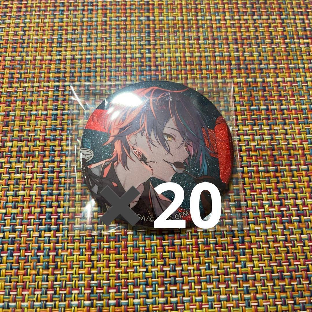 プロセカ　神代類　グリッター缶バッジ　グリ缶