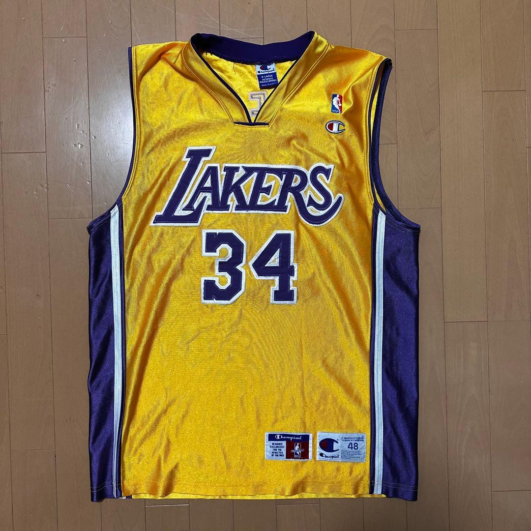 ロサンゼルスレイカーズシャキール・オニール #34 刺繍ユニフォーム
