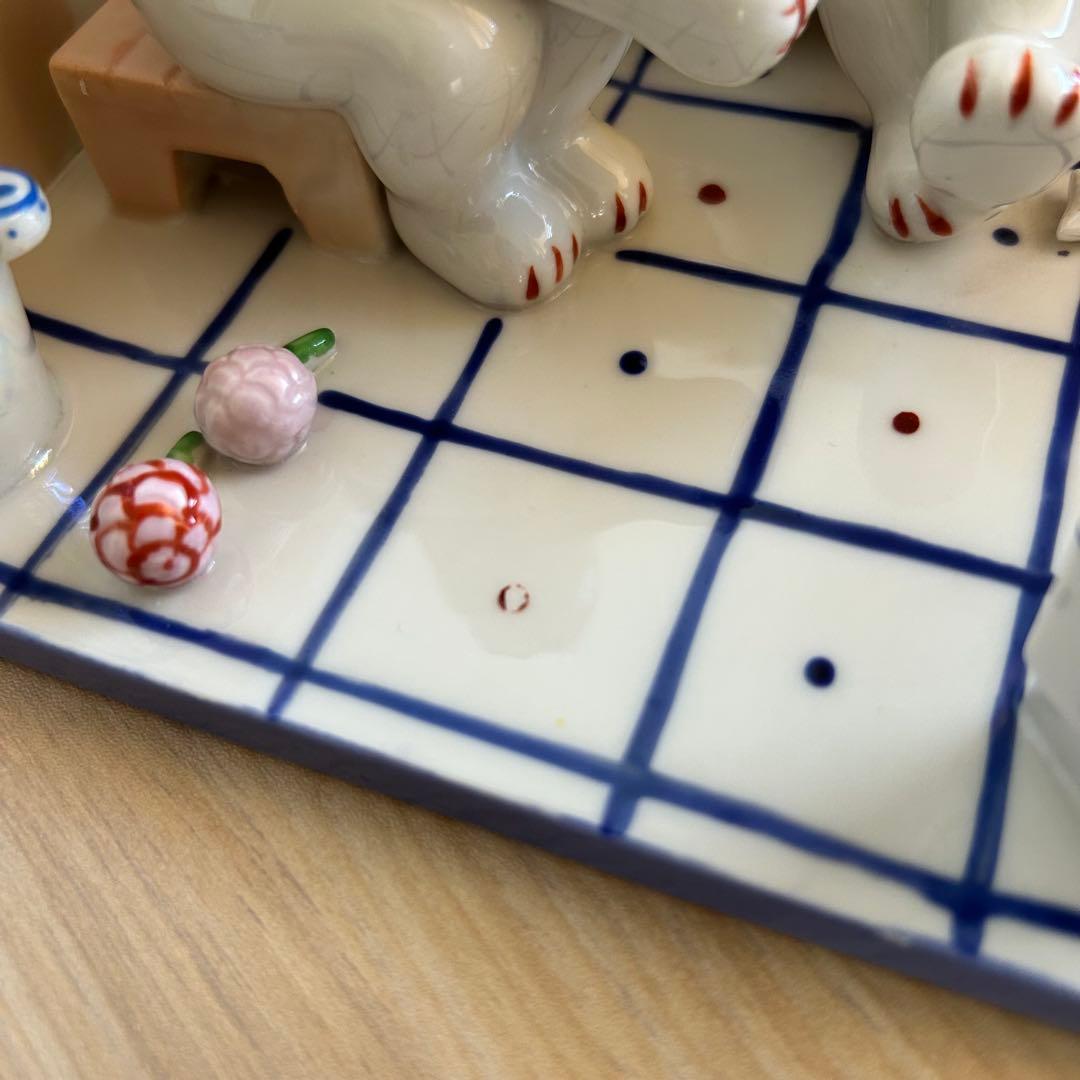 【スプーン補修跡あり】Villeroy&Boch ビレロイボッホ　サウナ　猫